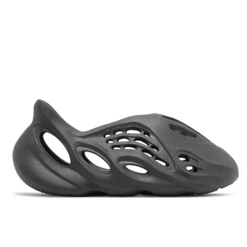 Yeezy Black Athletic Slip-On Shoes